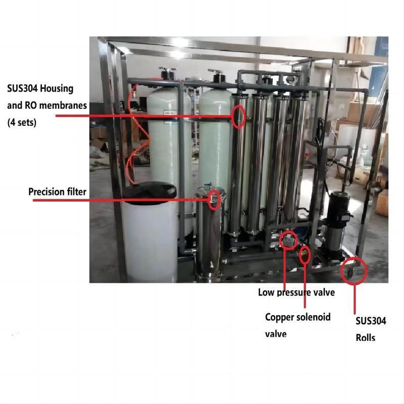 Máquina de tratamiento de agua potable Ro Máquina con sistema X-Ro